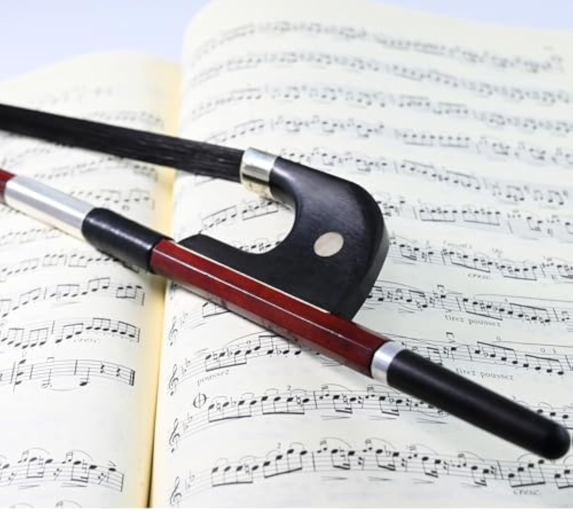 Double Bass Bow Full 4/4 Size Horse Hair German Style